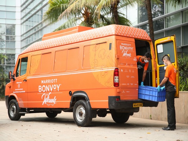 Marriott International, celebrating the effort of Covid -19 frontline workers with 15K delicious meals by Marriott Bonvoy on Wheels