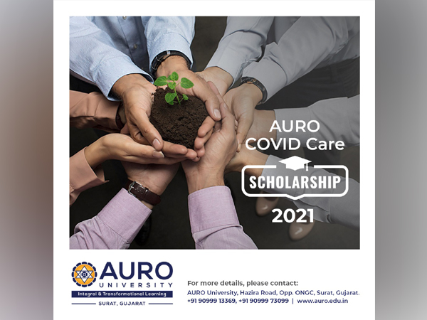 Education, Higher and Technical Education Minister of Gujarat inaugurates the AURO Covid Care Scholarship 2021