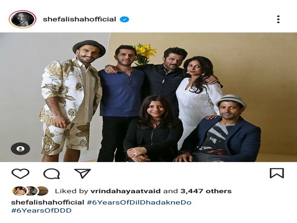 Anil Kapoor, Shefali Shah get nostalgic as ‘Dil Dhadakne Do’ turns six